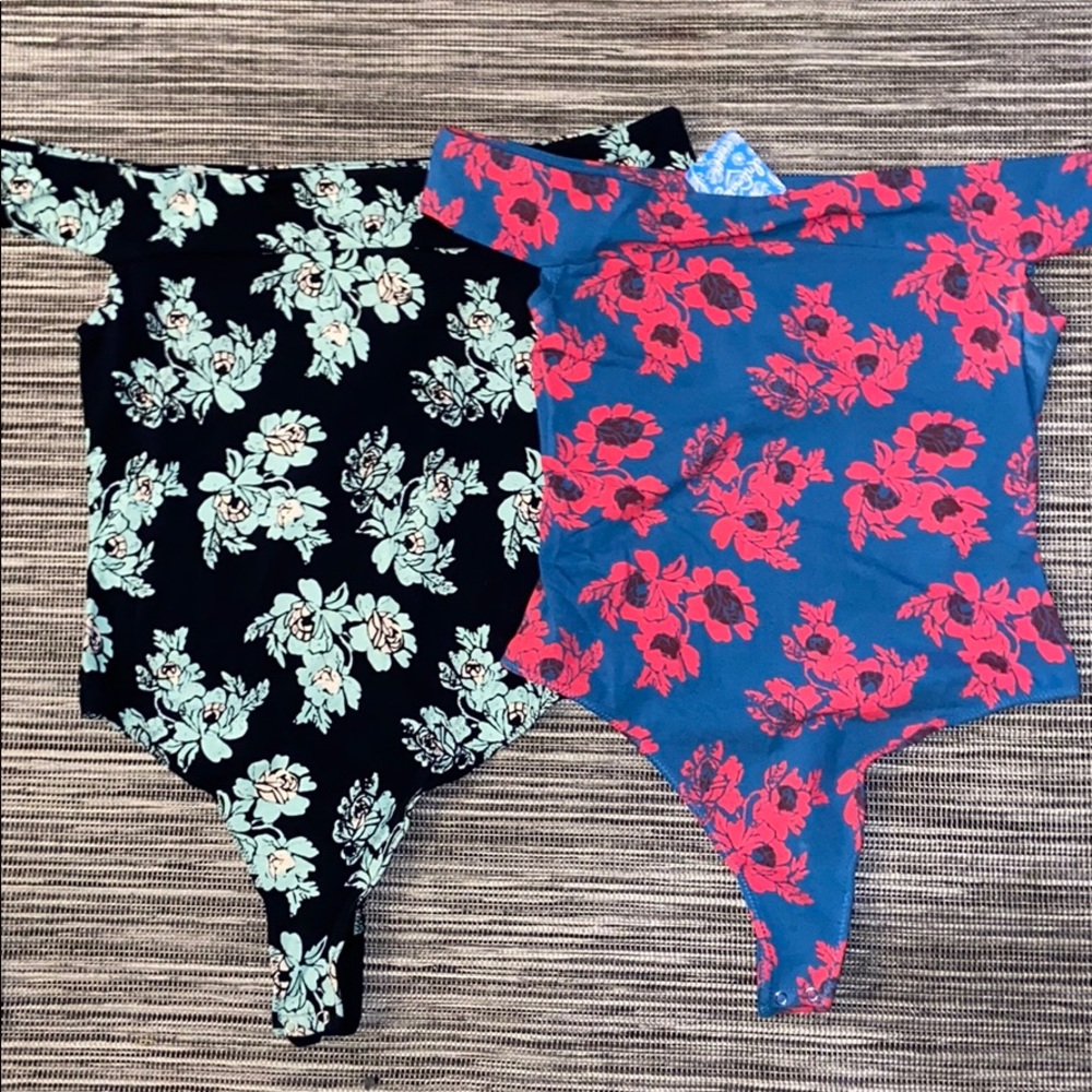 Free People Off The Shoulder Bodysuit Bundle
